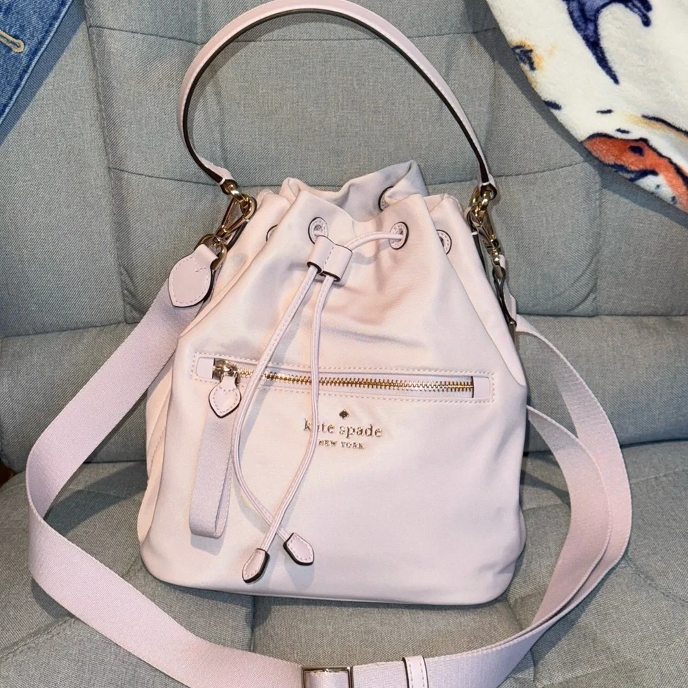 Kate Spade Chelsea Nylon Drawstring Bucket Bag - Picture 2 of 12